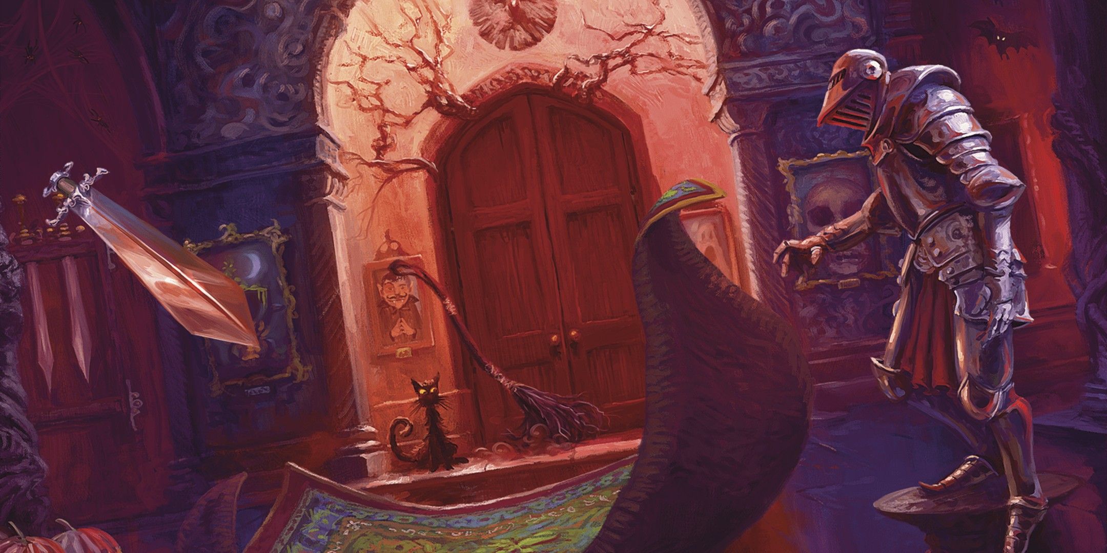 Several animated objects from DND.