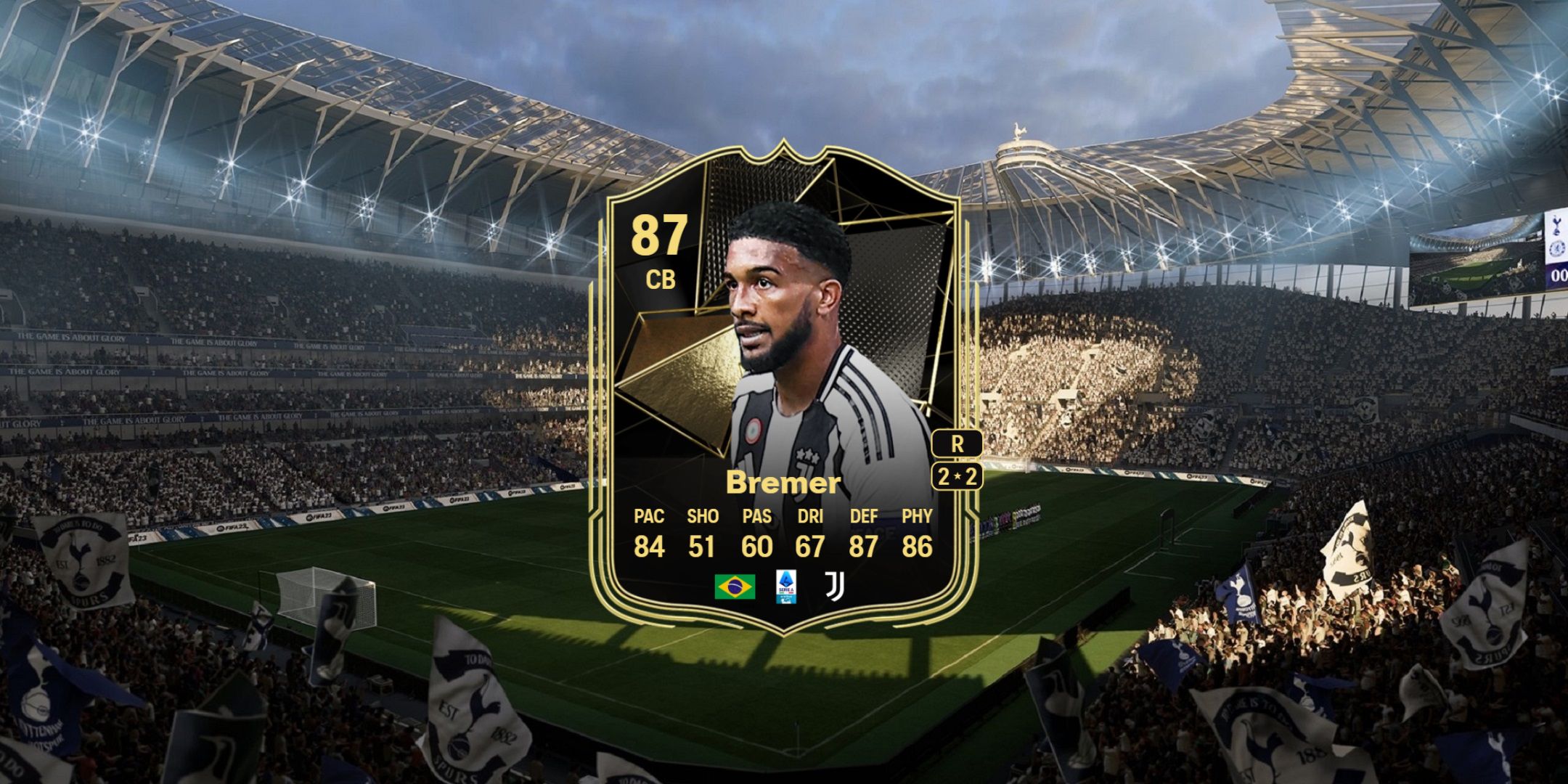 Bremer's card in EA Sports FC 25.