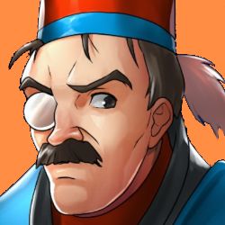 Chandler Portrait in Suikoden 1 HD Remaster