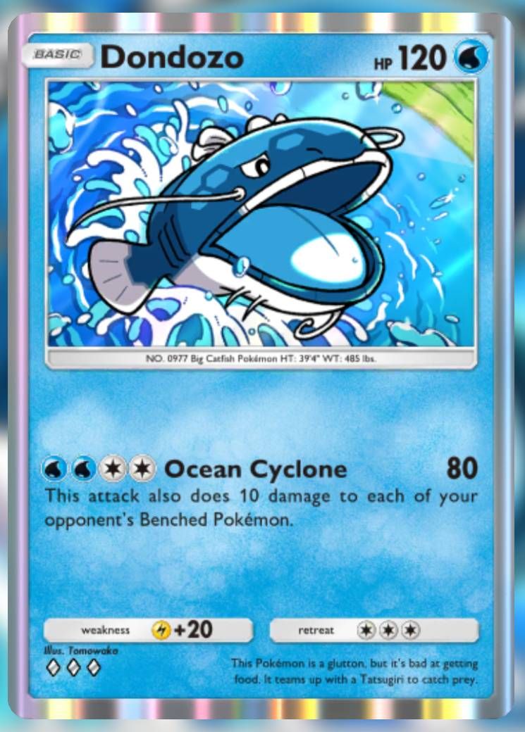 The Dodonzo card, from Shining Revelry.