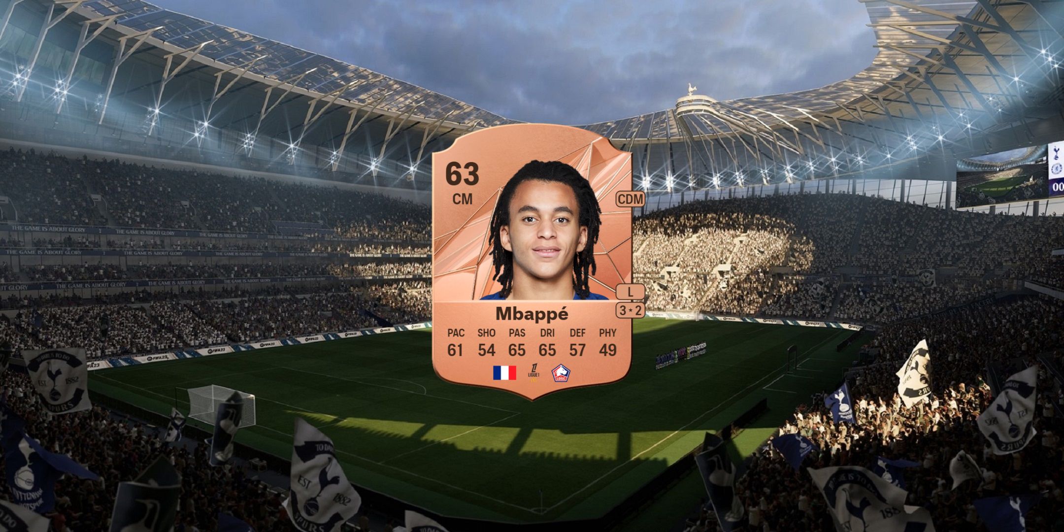 Ethan Mbappe's card in EA Sports FC 25.