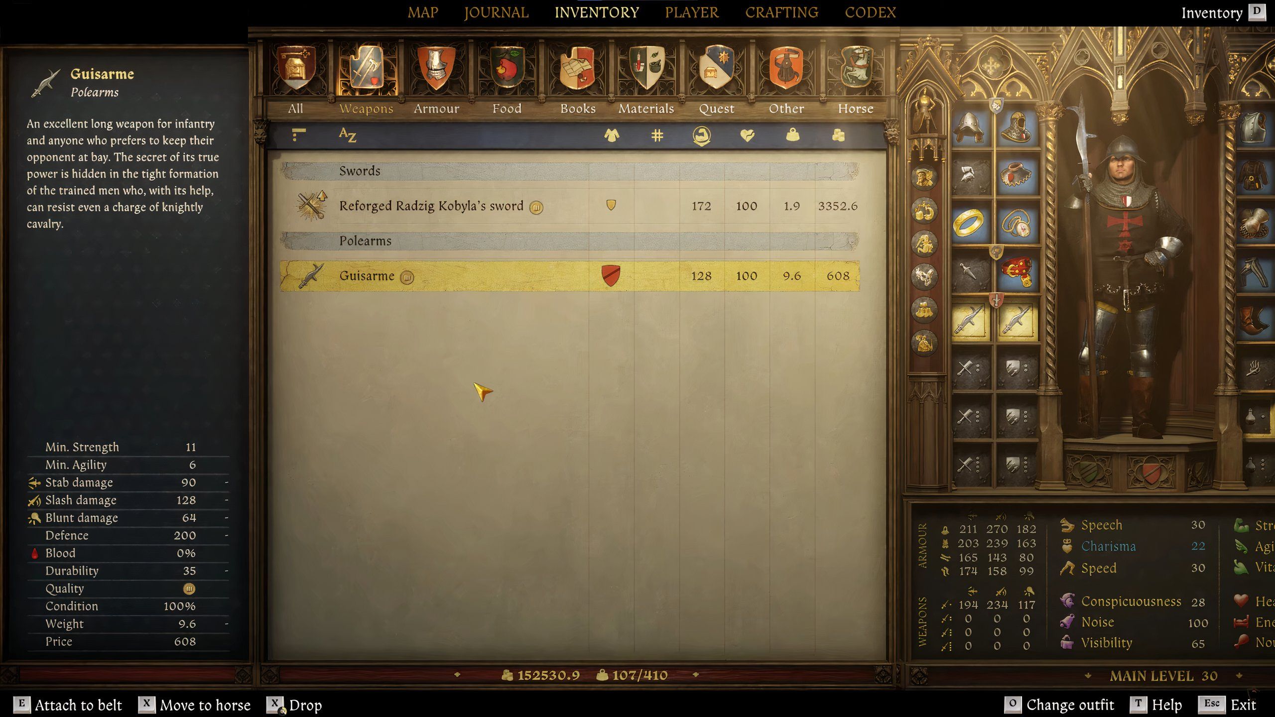 Examining the Guisarme in kingdom come deliverance 2.