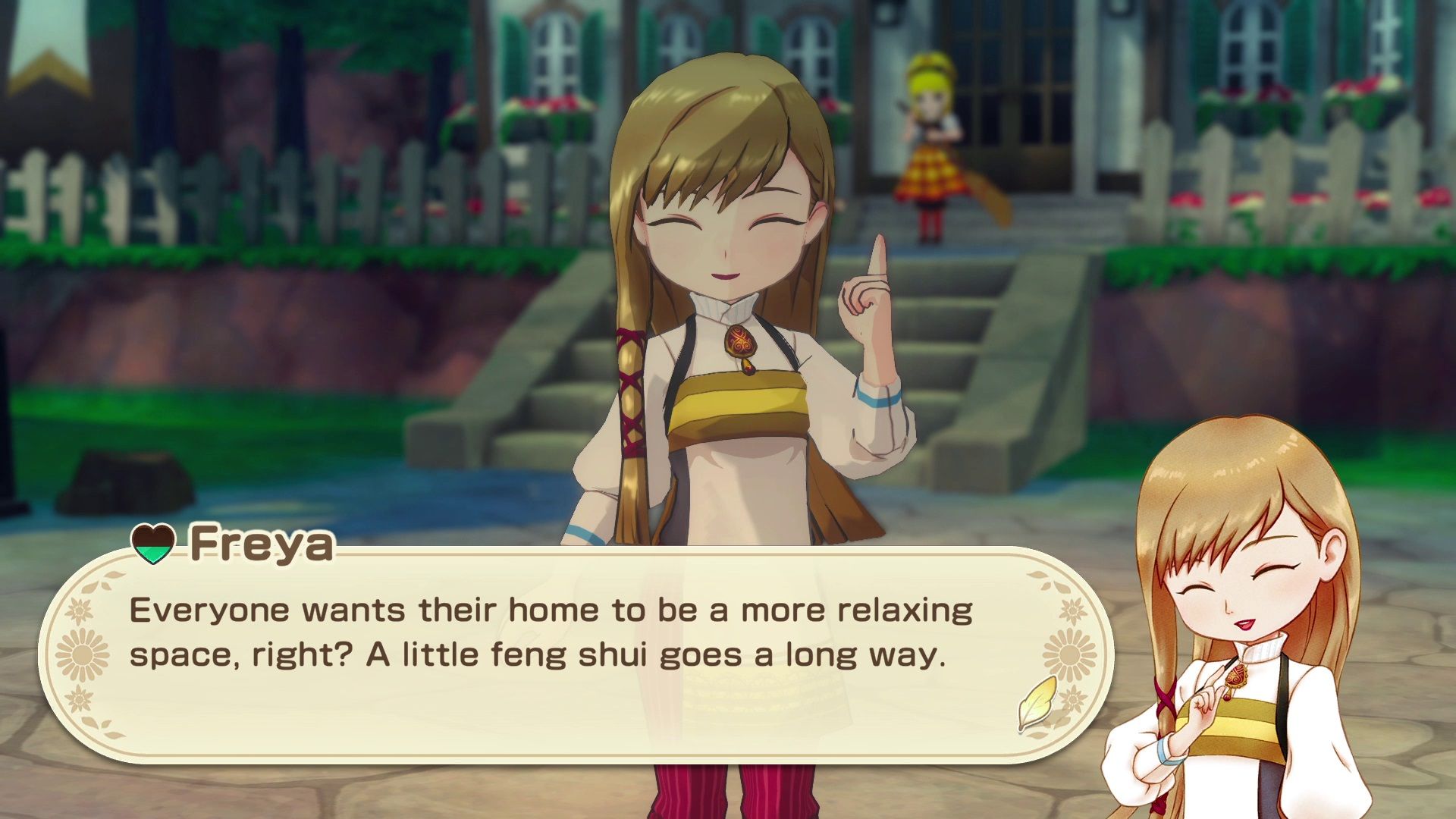 Freya in Story of Seasons Grand Bazaar.