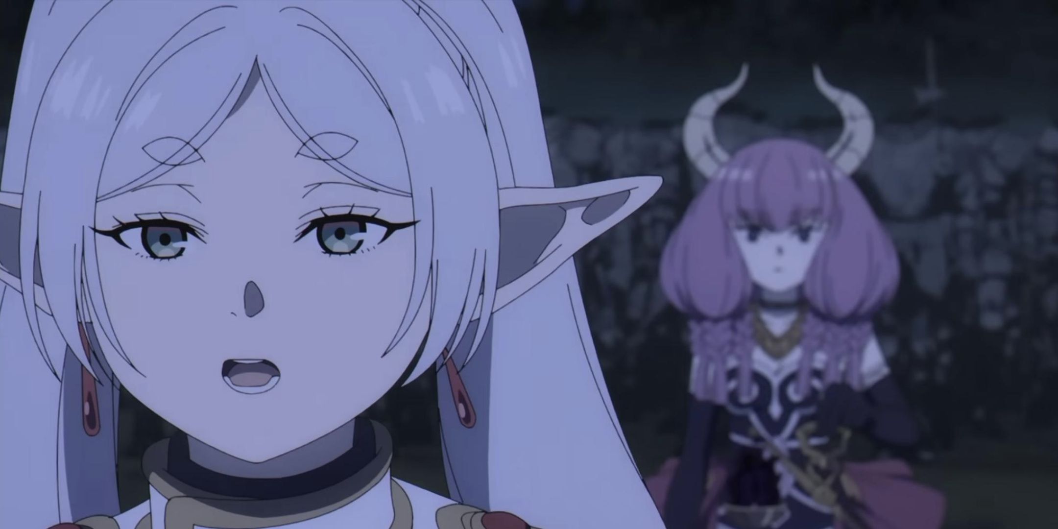 Frieren tells Aura to kill herself in Frieren Beyond Journey's End.