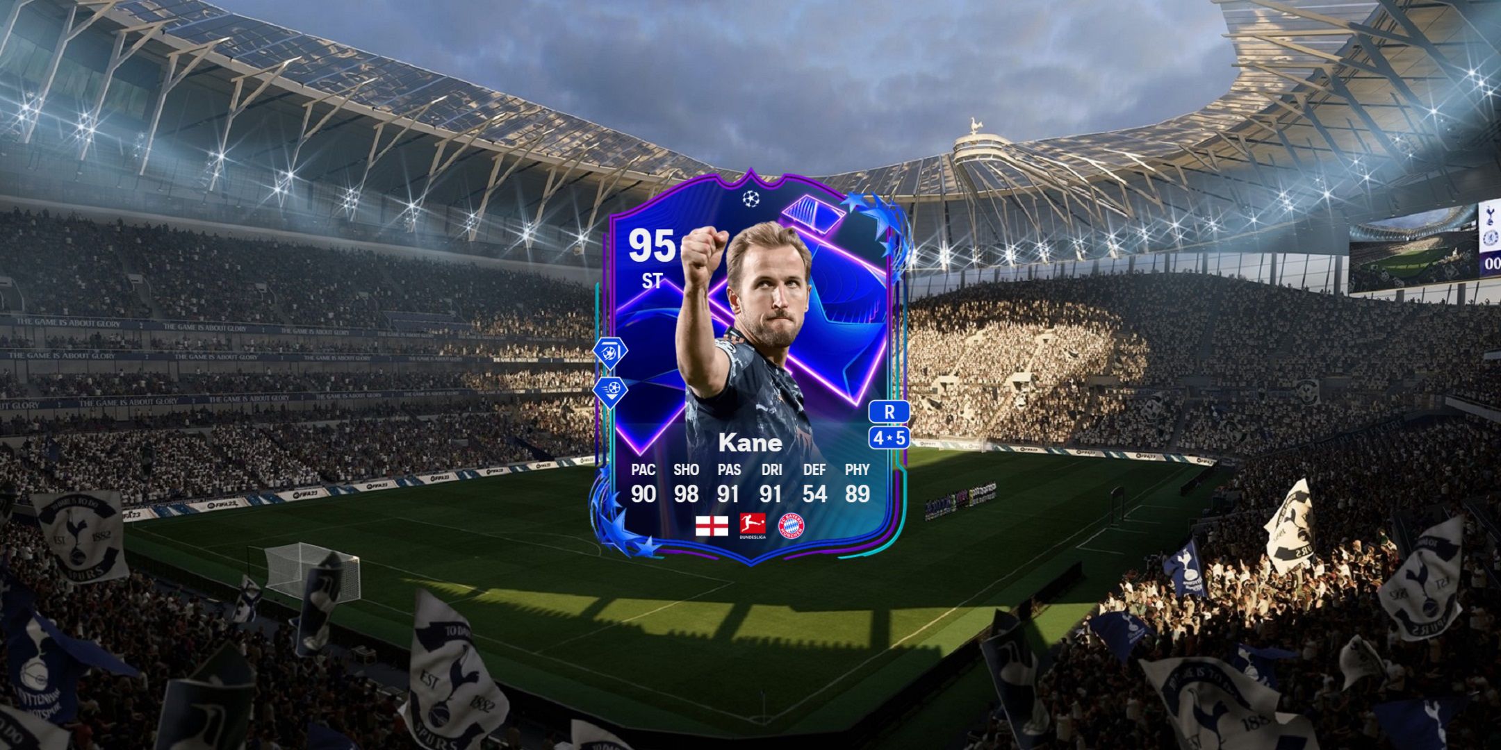 Harry Kane's card in EA Sports FC 25.