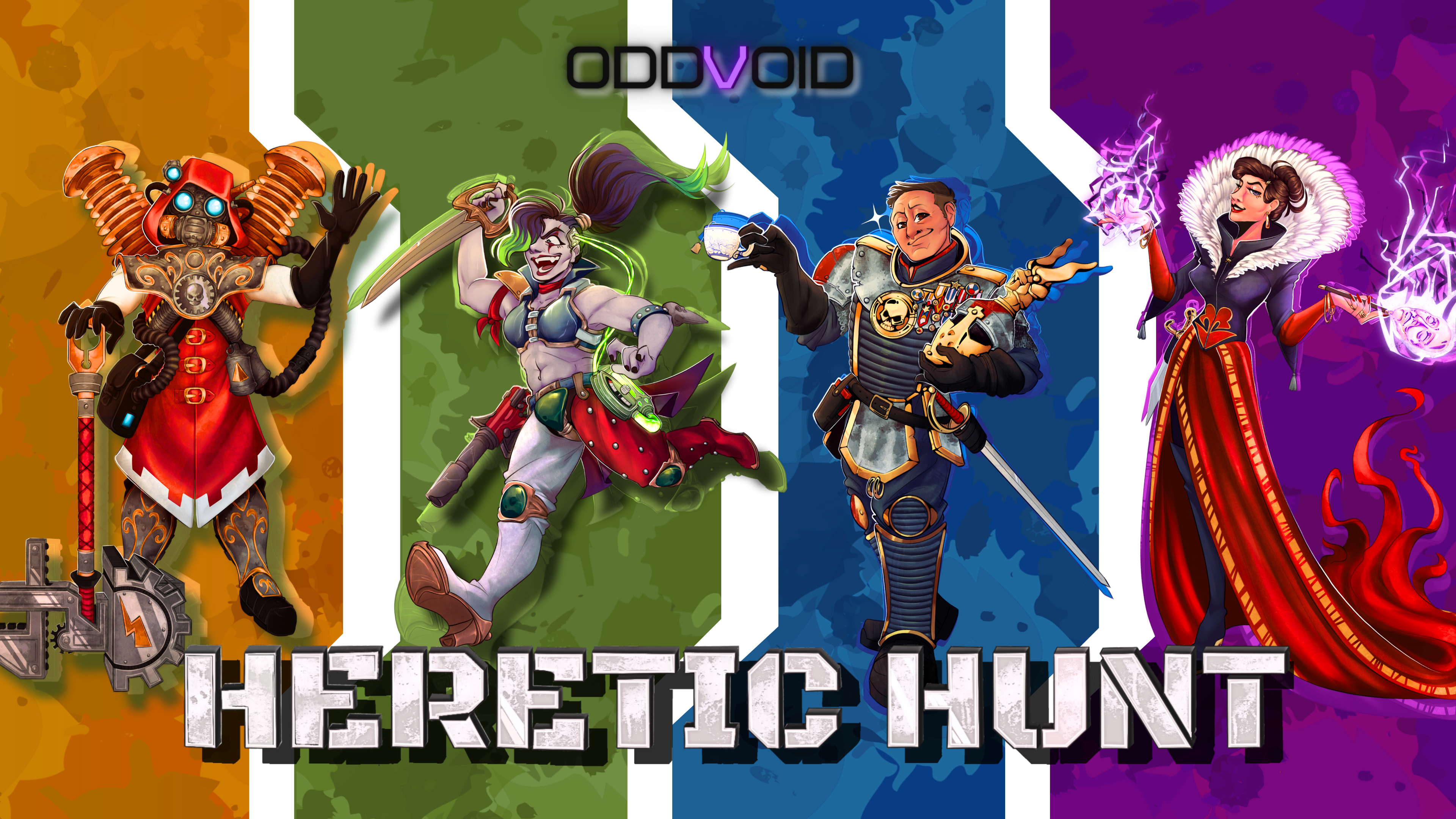 Heretic Hunt character artwork