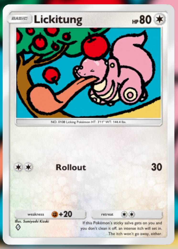 The Likitung card, from Shining Revelry.