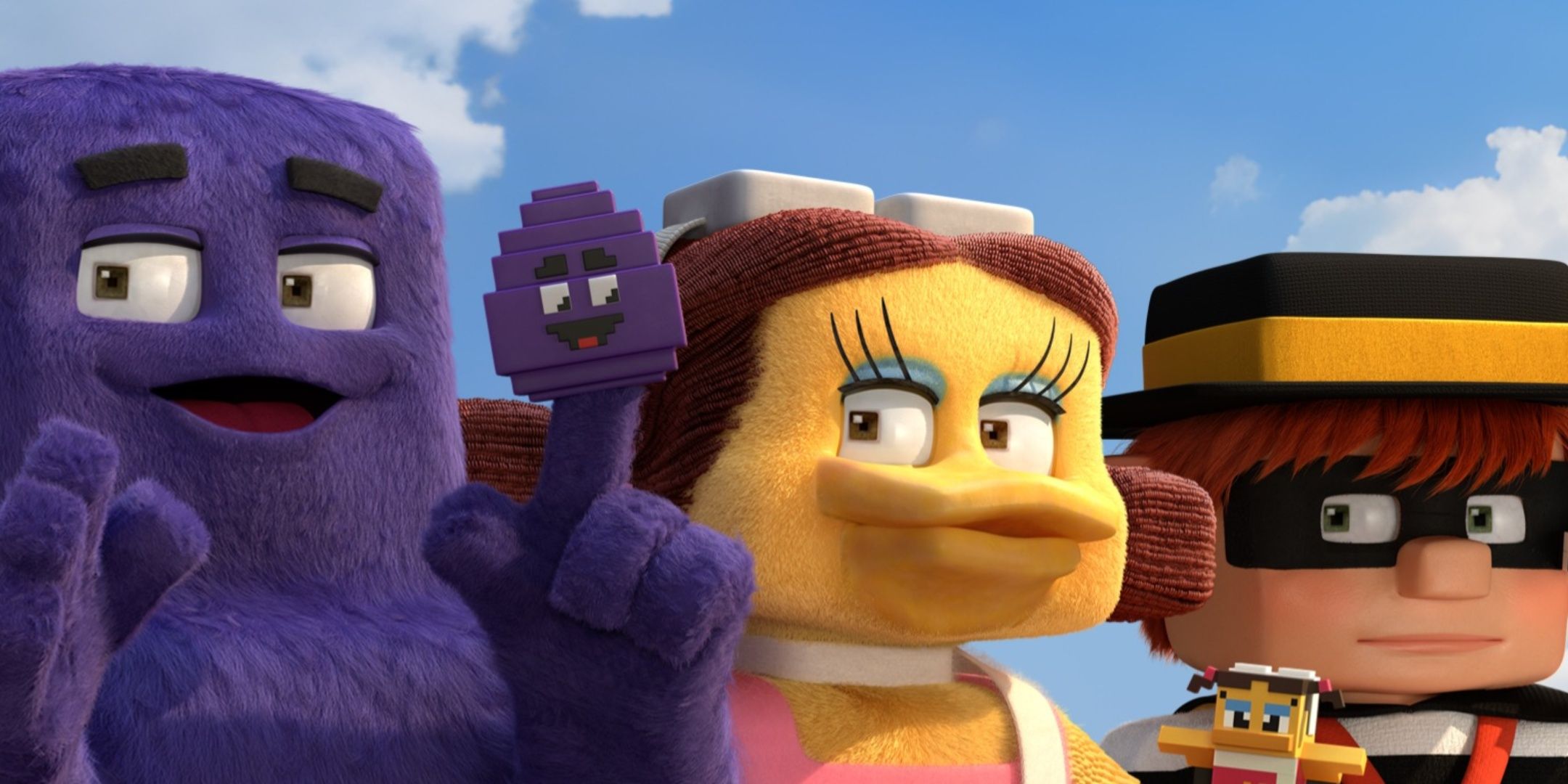 McDonalds Minecraft Meal
