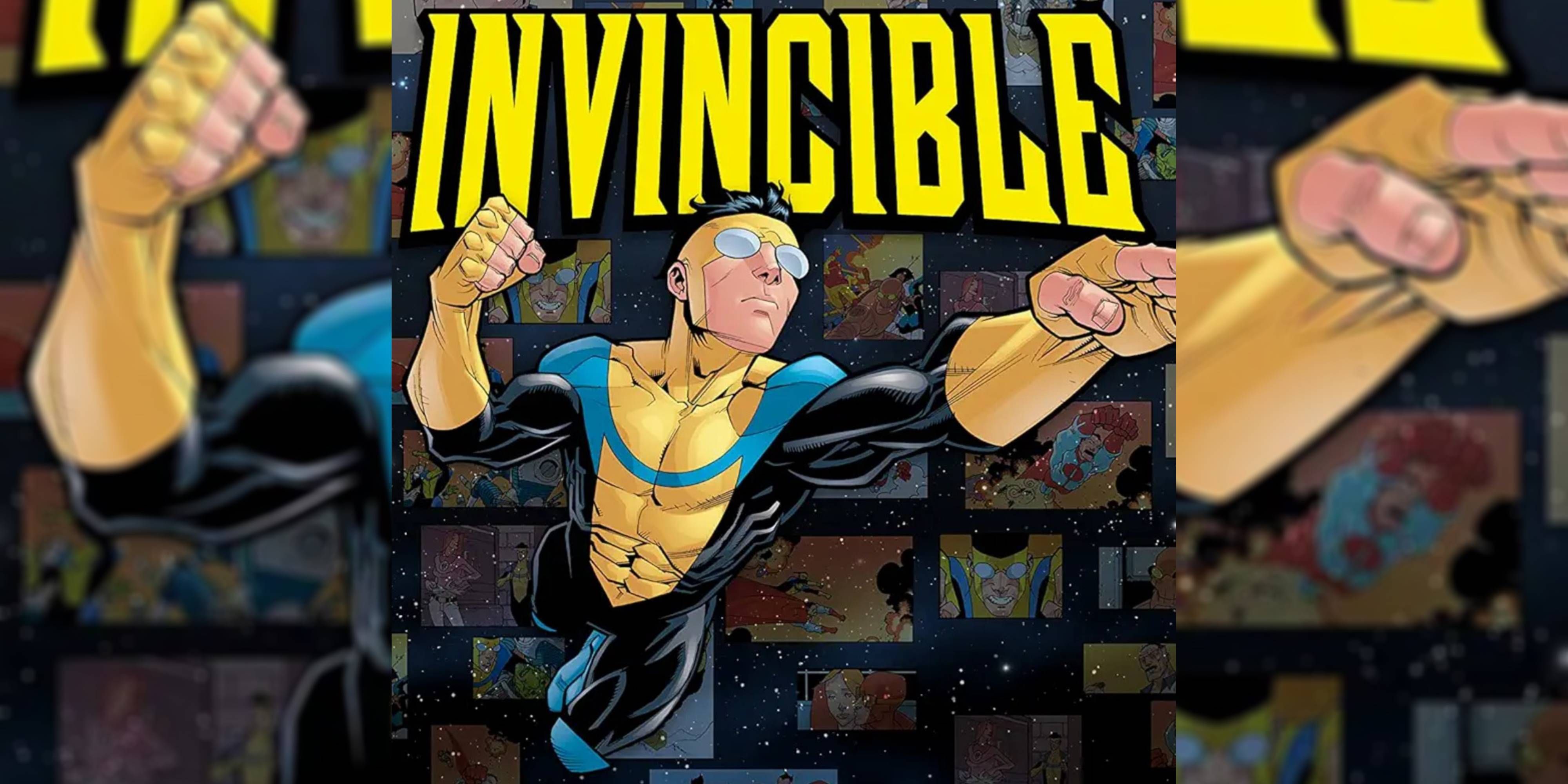 key art for the original invincible tv show.