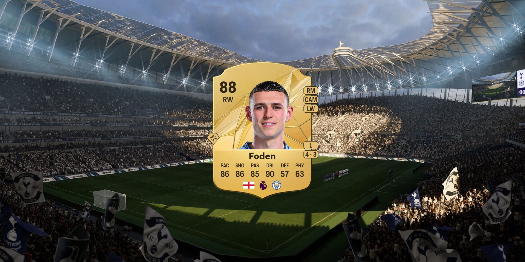 Phil Foden's card in EA Sports FC 25.
