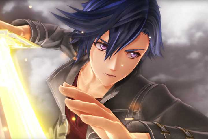 Rean Schwarzer readying an attack in Trails Beyond the Horizon