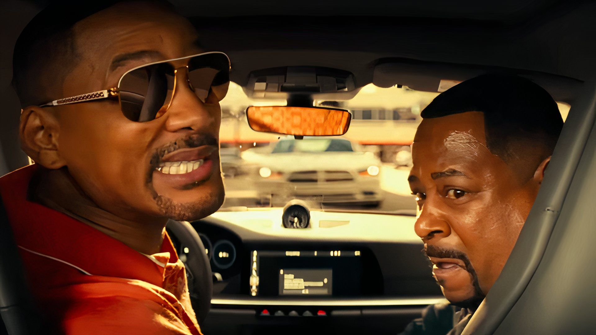 Will Smith as Mike Lowrey and Martin Lawrence as Marcus Burnett in Bad Boys: Ride or Die.