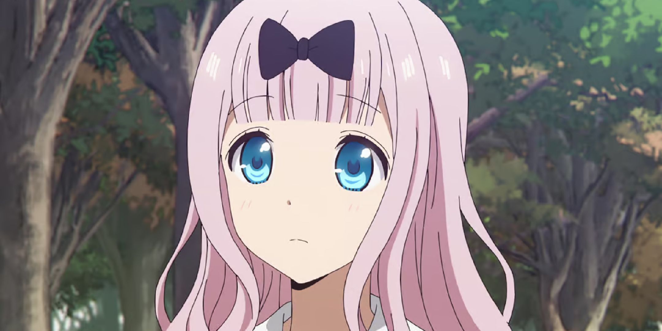 chika fujiwara looking forward with a neutral facial expression.