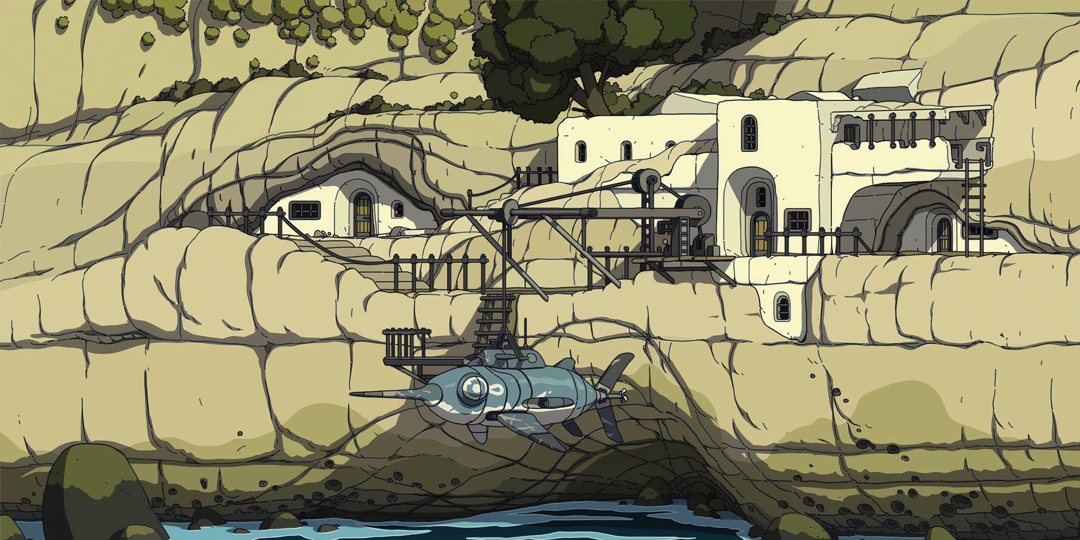 The Coastal Diver's Lodge in the Obojima campaign setting in Dungeons & Dragons.