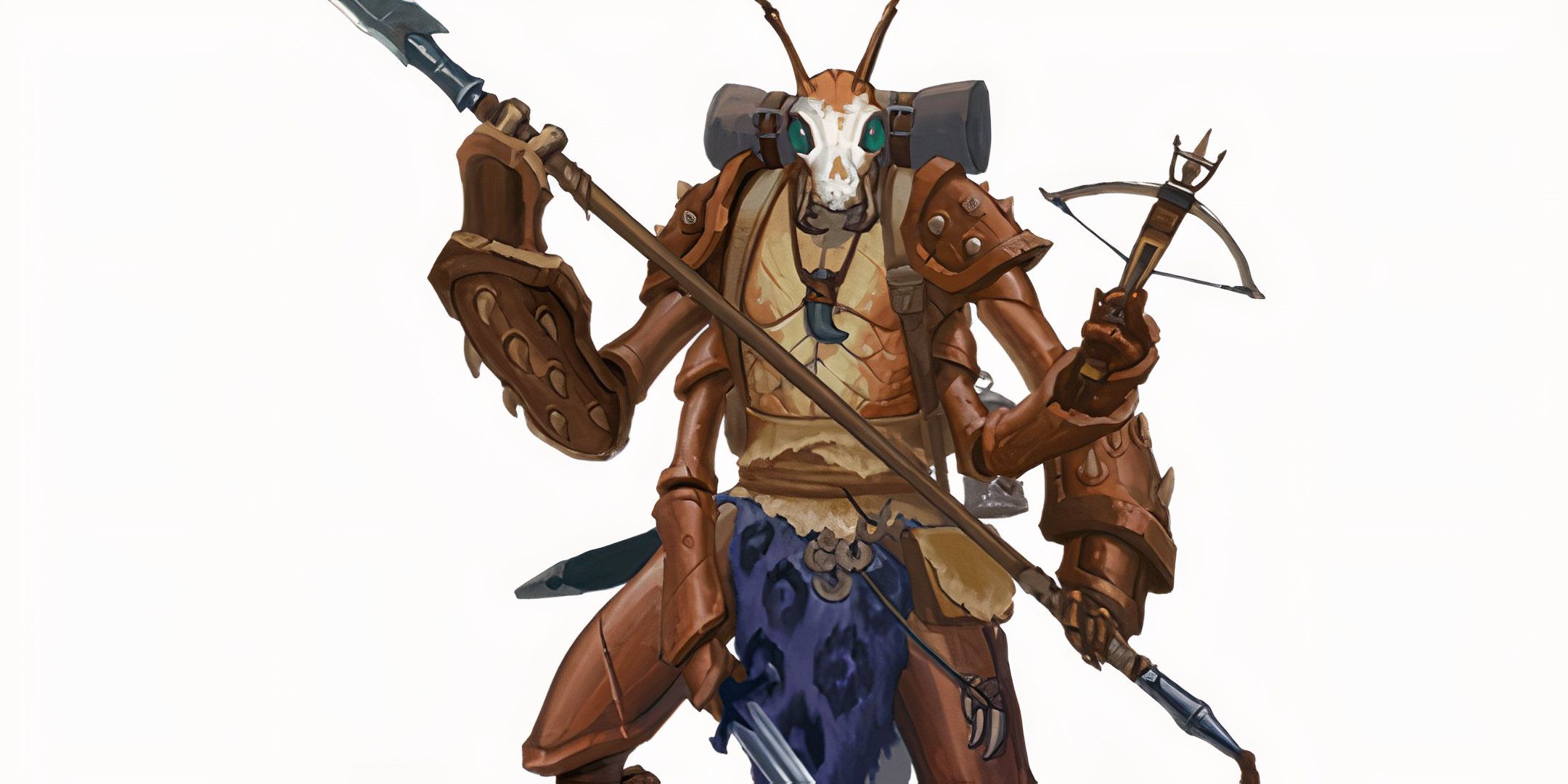 A thri-kreen, an insect-like creature in DND. 