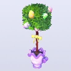 Disney Dreamlight Valley Eggstravaganza Potted Spring Egg Trees.