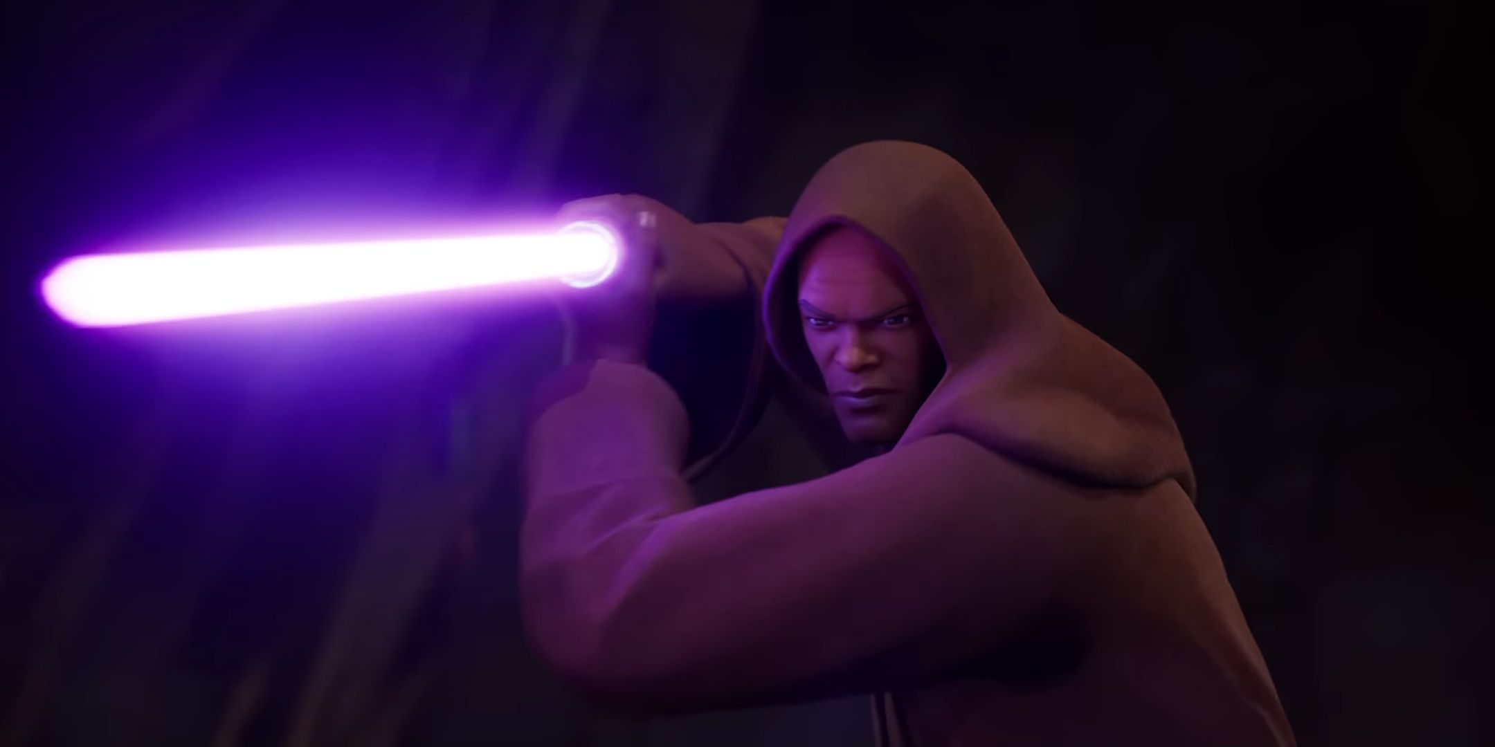 Mace Windu in the trailer for Fortnite Chapter 6, Season 3.