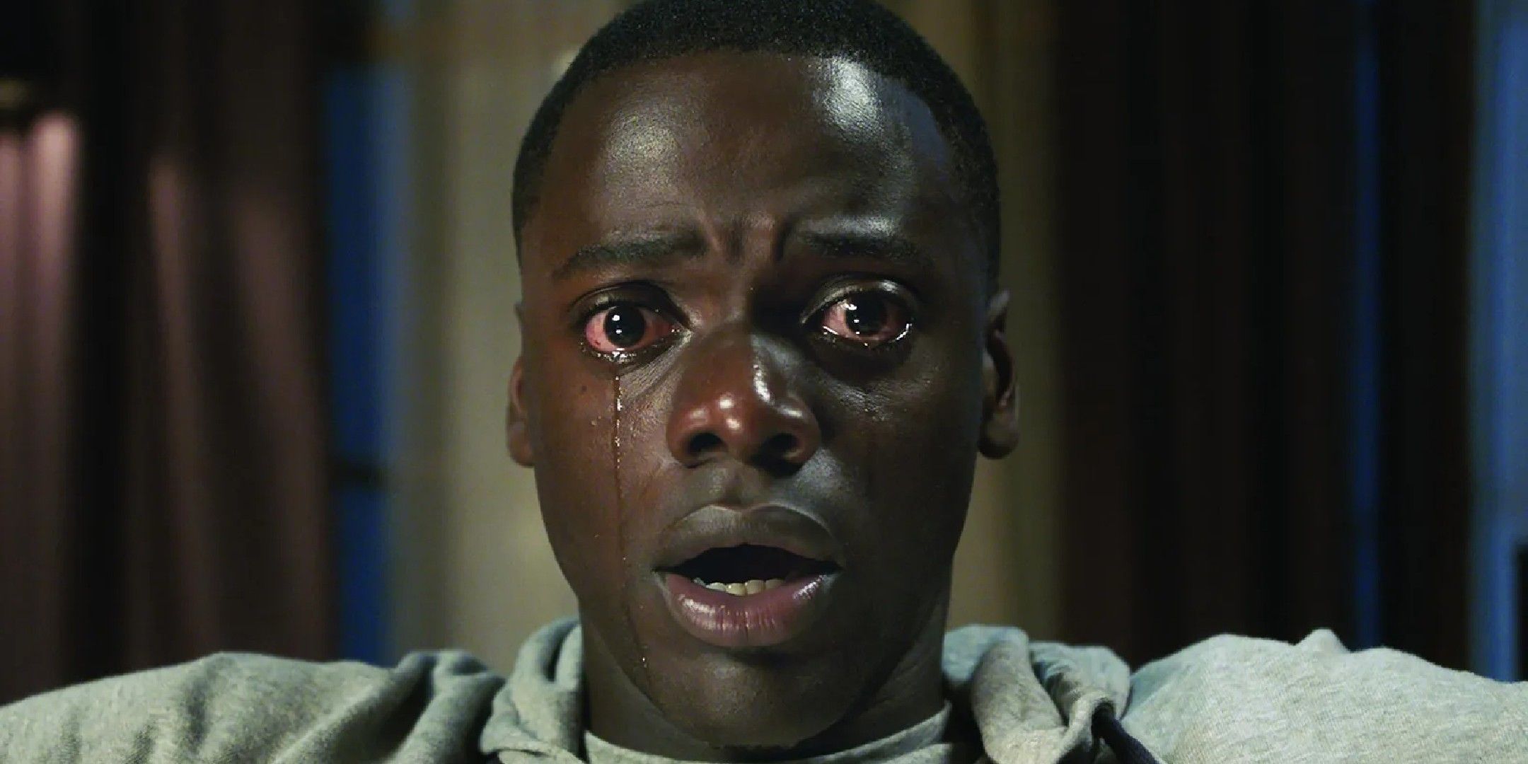 Get Out image showing the main character.