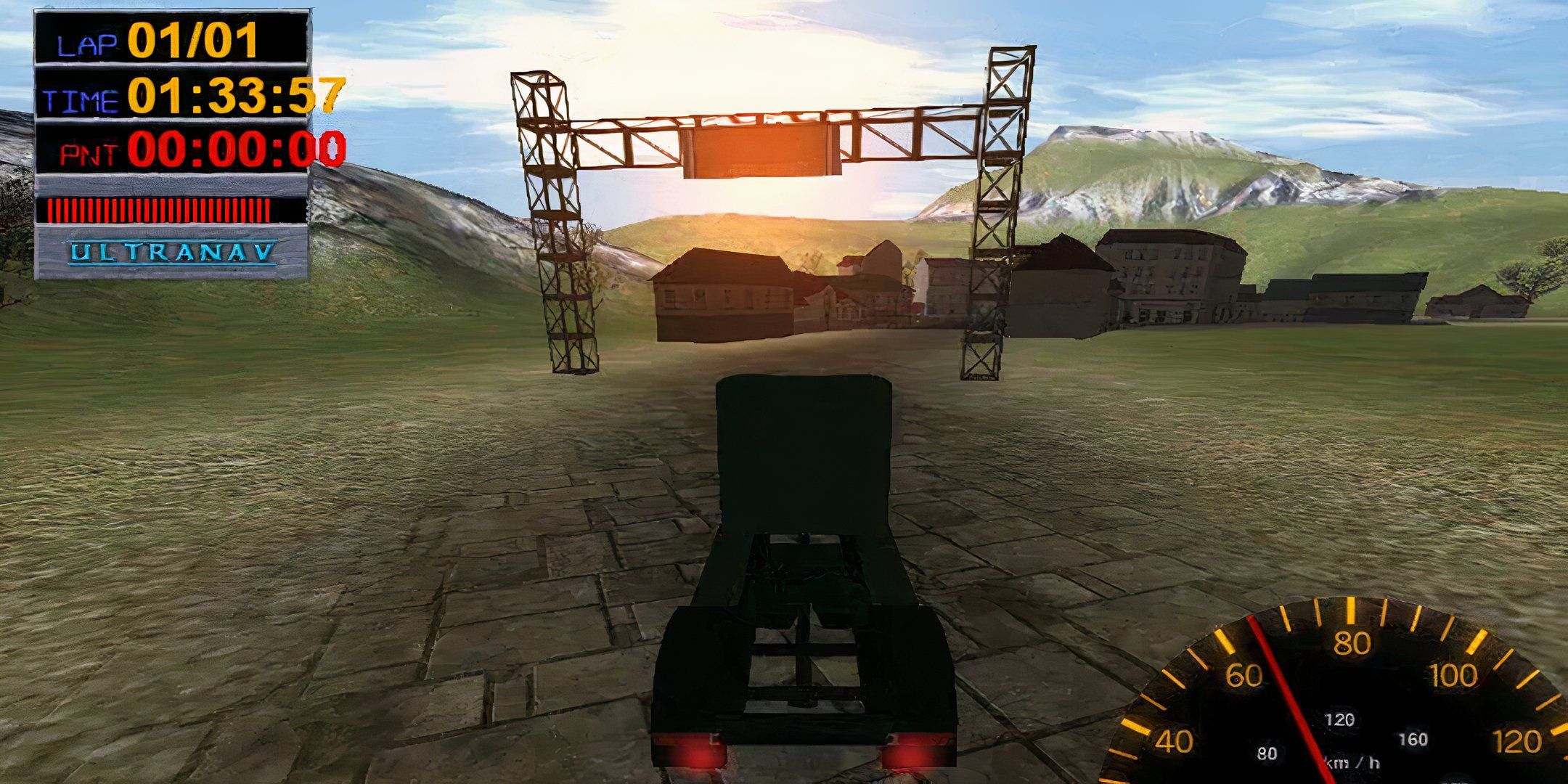 low res screenshot of big rigs over the road racing on steam.