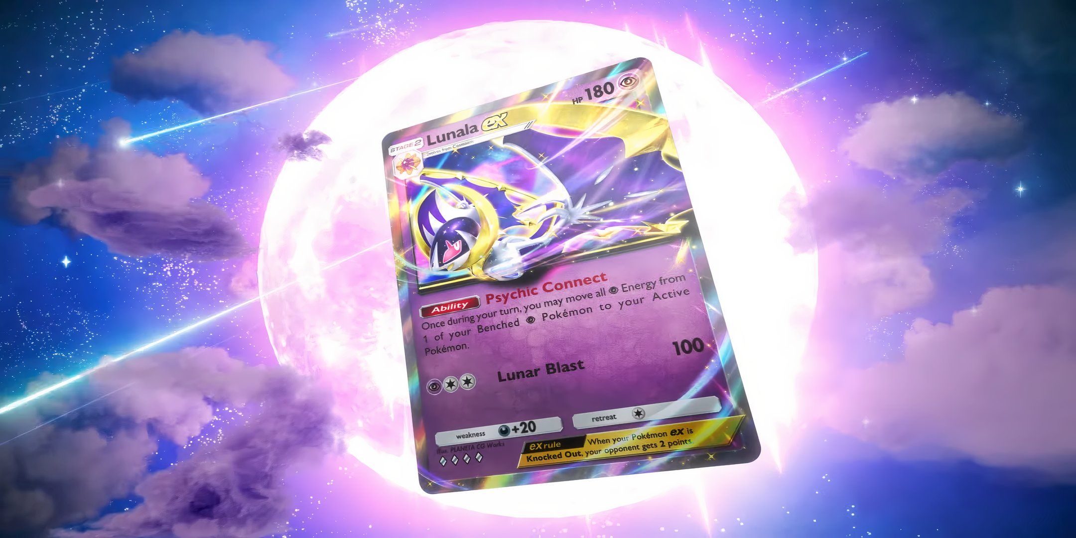 lunala ex from pokemon tcg pocket celestial guardians