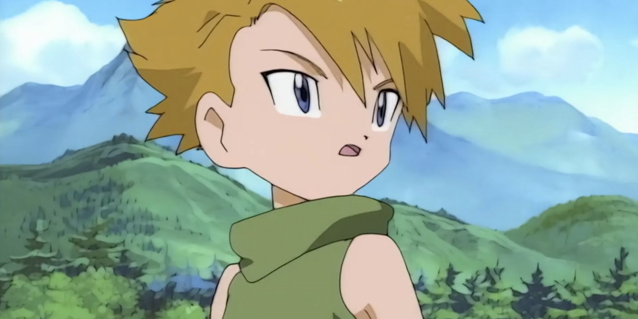 Matt realizes something is wrong at summer camp in Digimon.