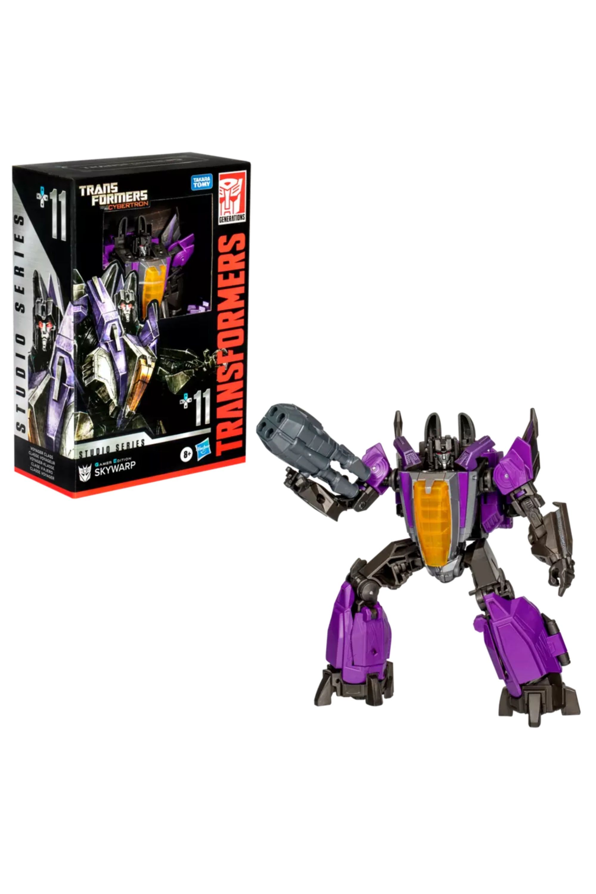 Transformers Studio Series Voyager Class Transformers: War for Cybertron 11 Skywarp.