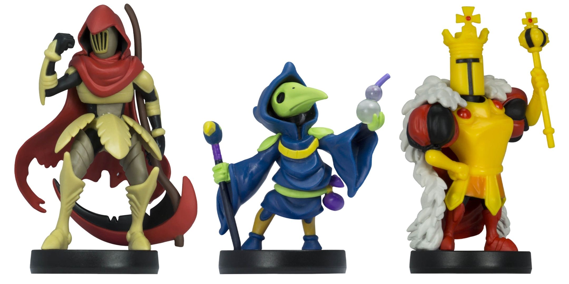 Shovel Knight amiibo on a white background.