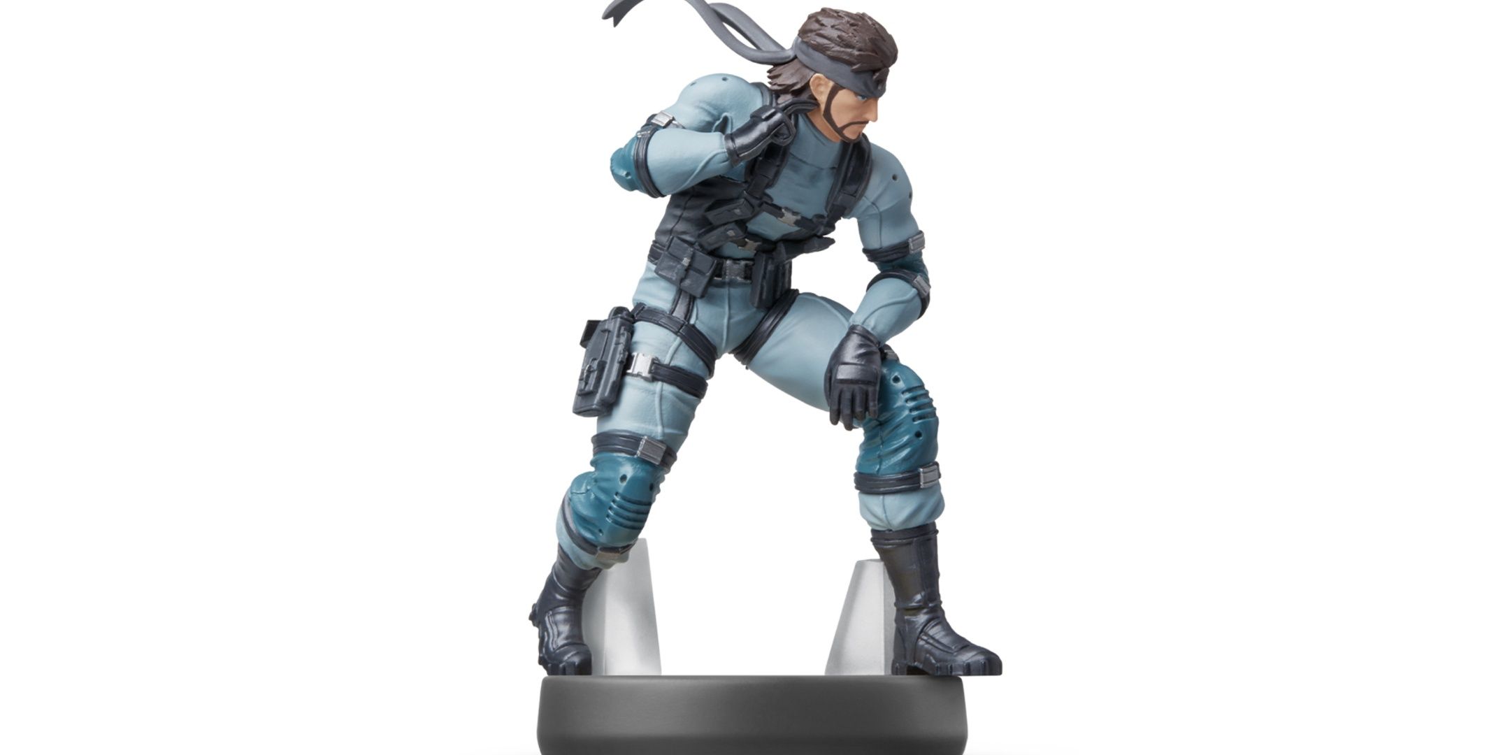Snake amiibo on a white background.