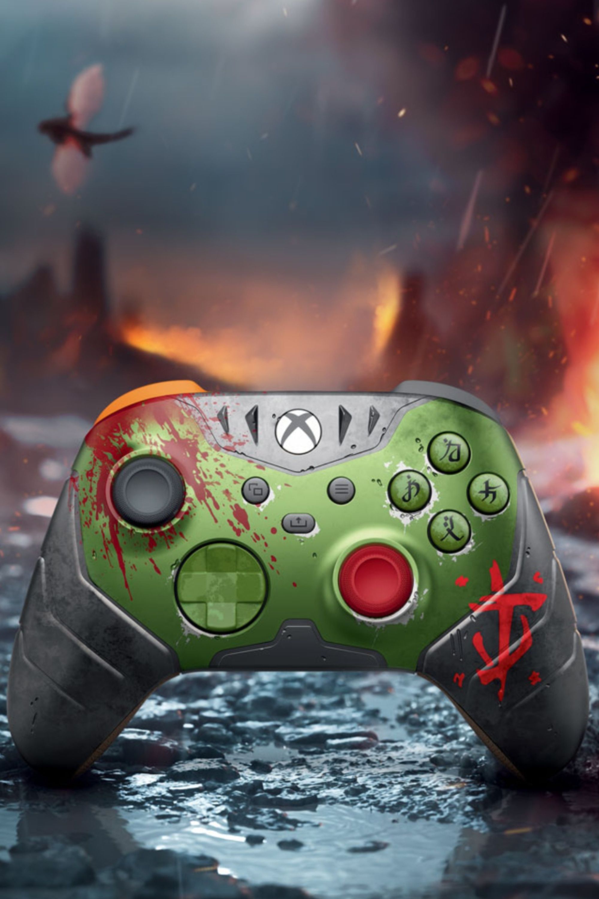 Xbox Wireless Controller – DOOM: The Dark Ages Limited Edition.