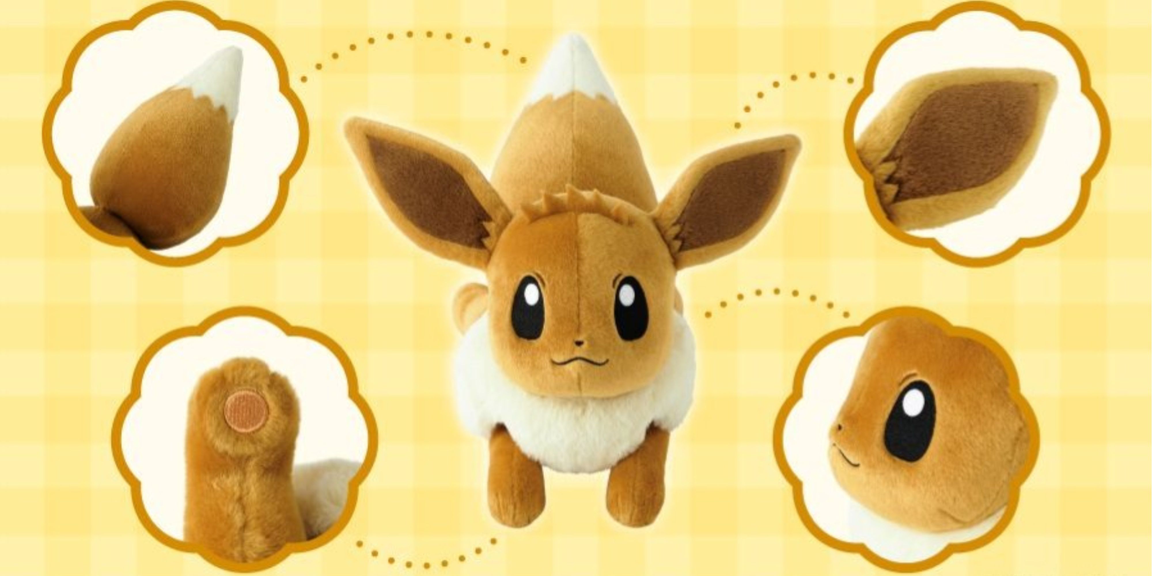 pokemon life size eevee plush.