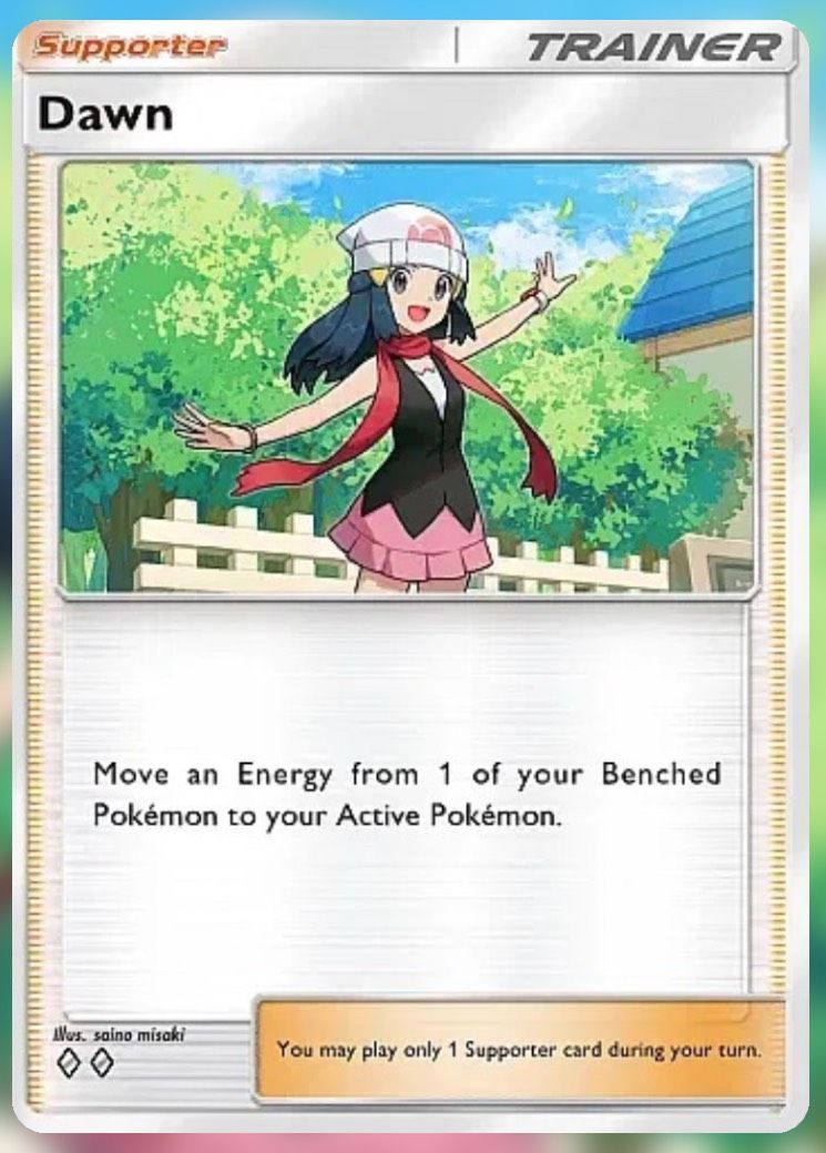 The Dawn in Pokemon Trading Card Game Pocket.