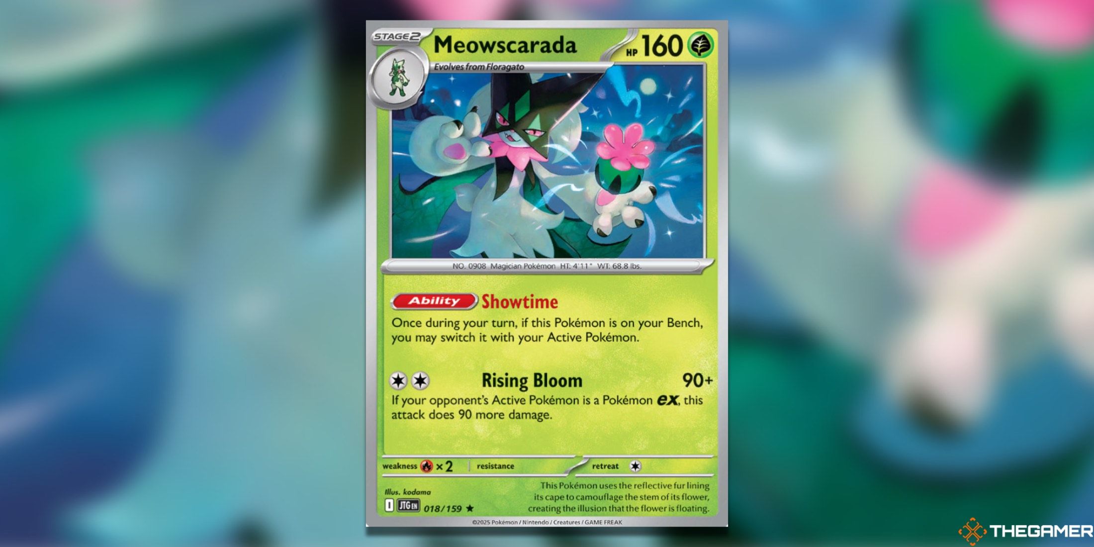 Pokemon TCG Journey Together Set List Grass