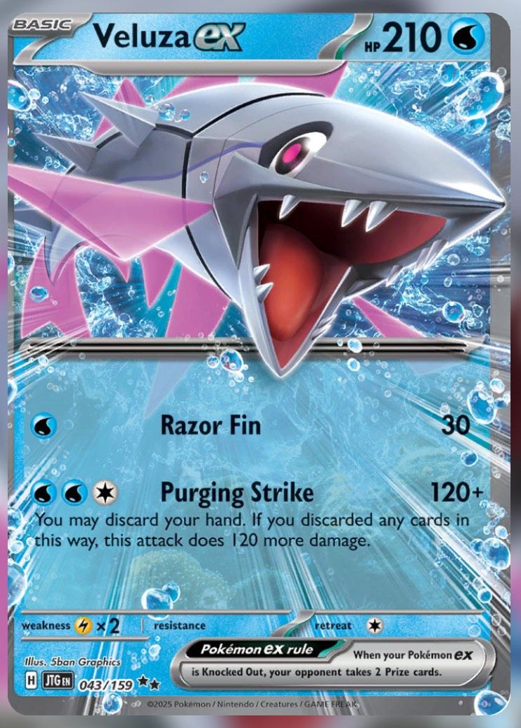 Pokemon TCG Journey Together Set List vVluza ex 43