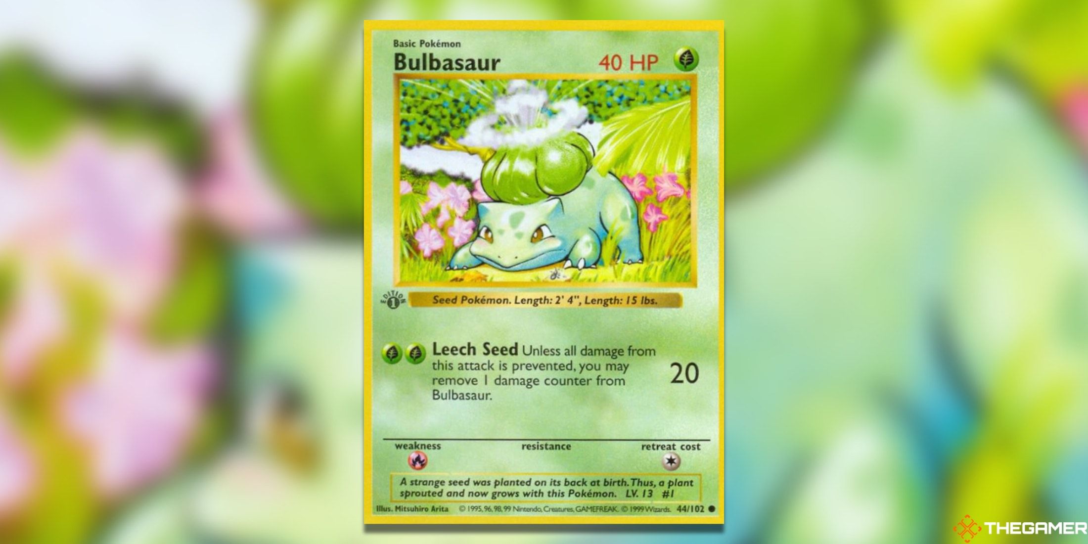 Pokemon TCG Most Valuable Common Cards Bulbasaur