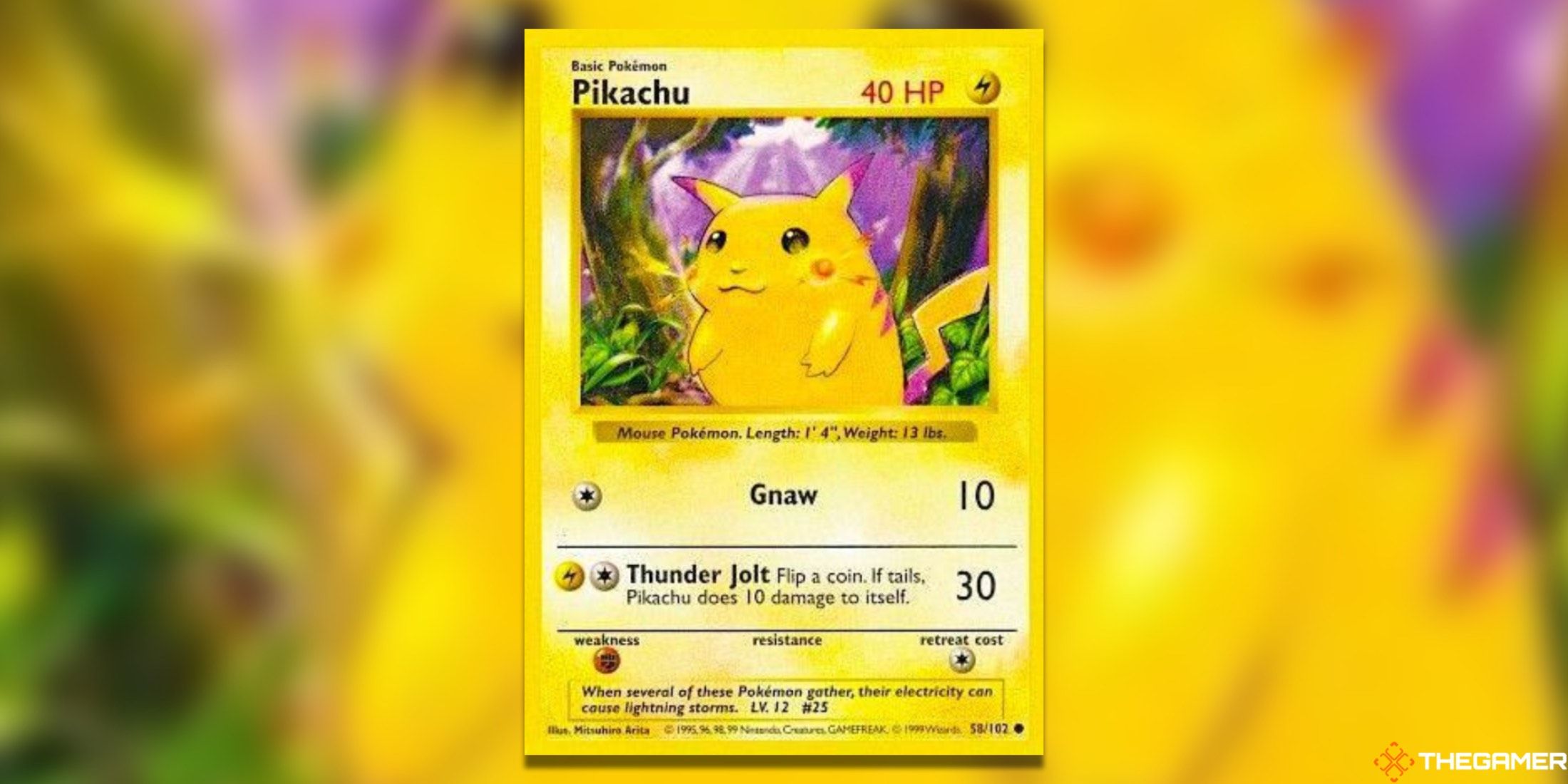 Pokemon TCG Most Valuable Common Cards Shadowless Red Cheeks Pikachu