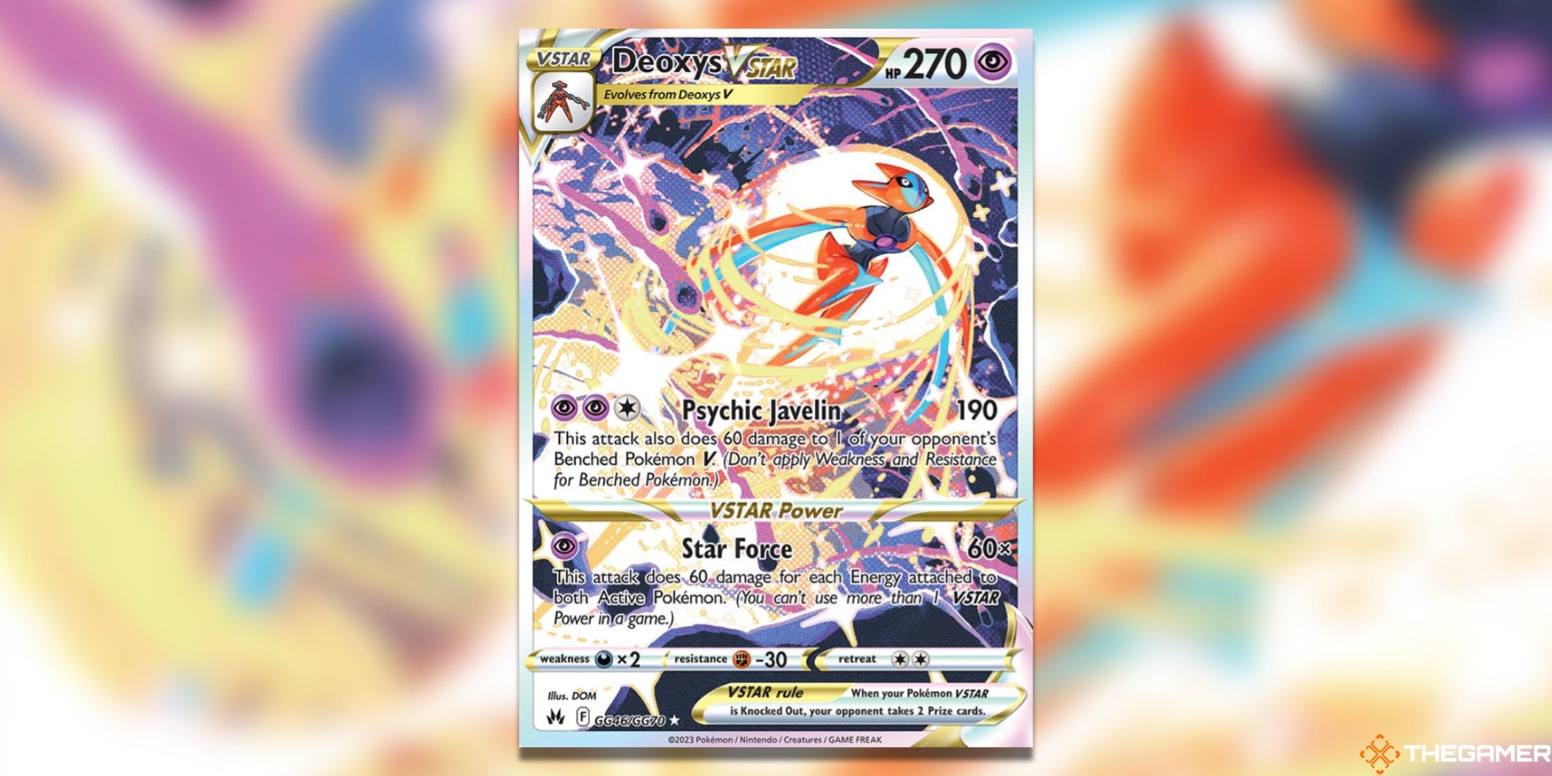 Pokemon TCG Most Valuable Crown Zenith Deoxys VSTAR