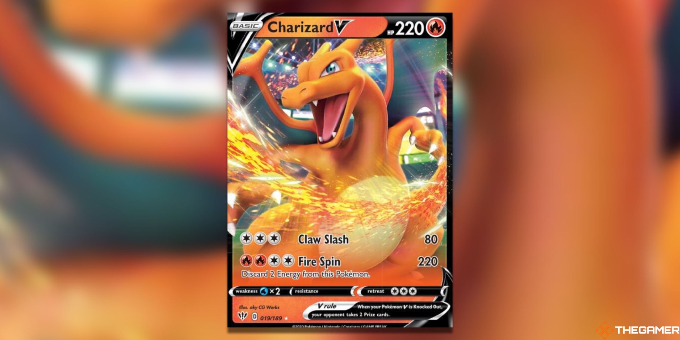 Pokemon TCG Most Valuable Darkness Ablaze Charizard V