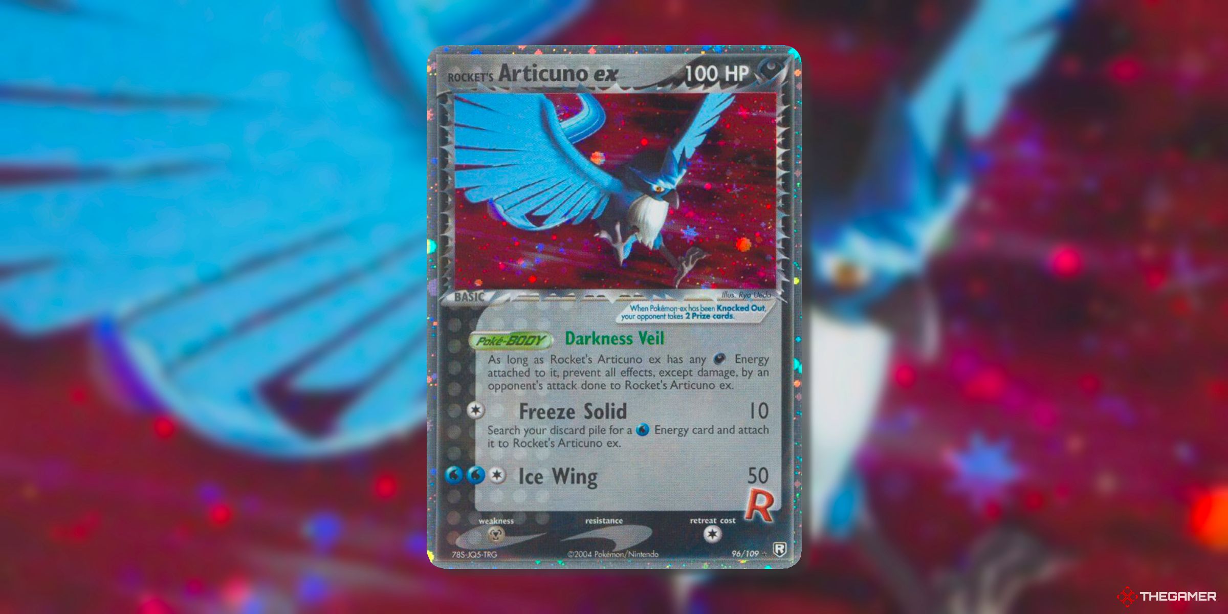 Rocket's Articuno-ex From The Set Ex Team Rocket Returns Of The Pokemon TCG.
