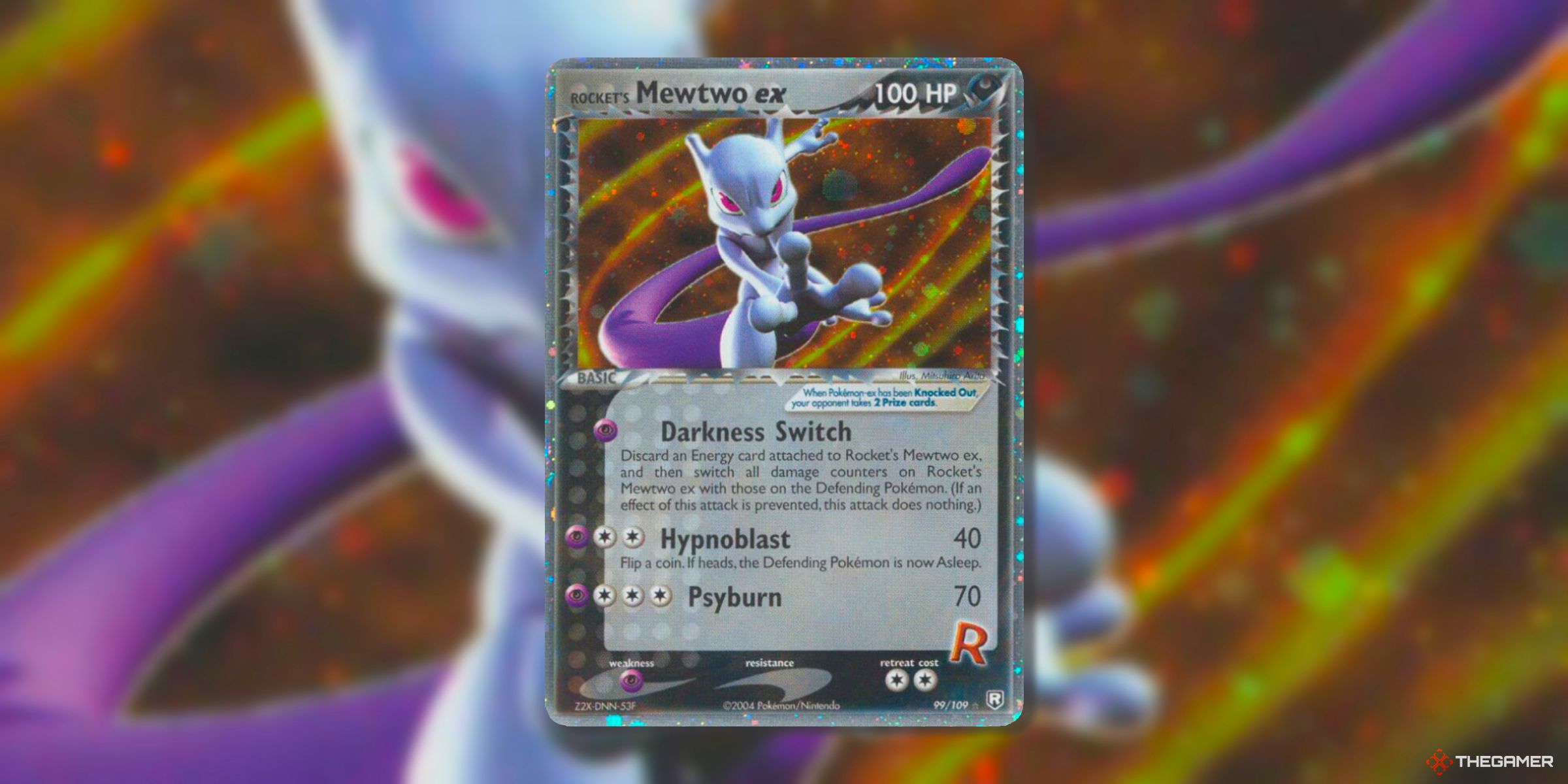 Rockets Mewtwo-ex From The Set Ex Team Rocket Returns Of The Pokemon TCG-1