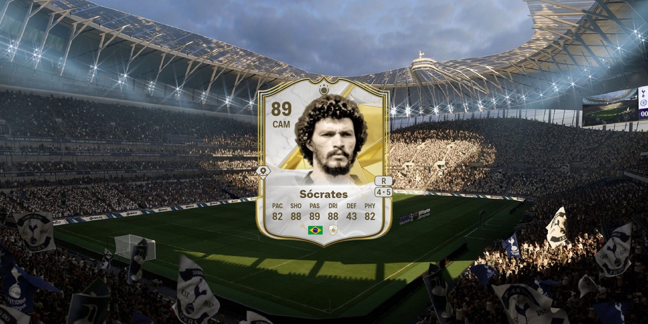 Socrates' card in EA Sports FC 25.
