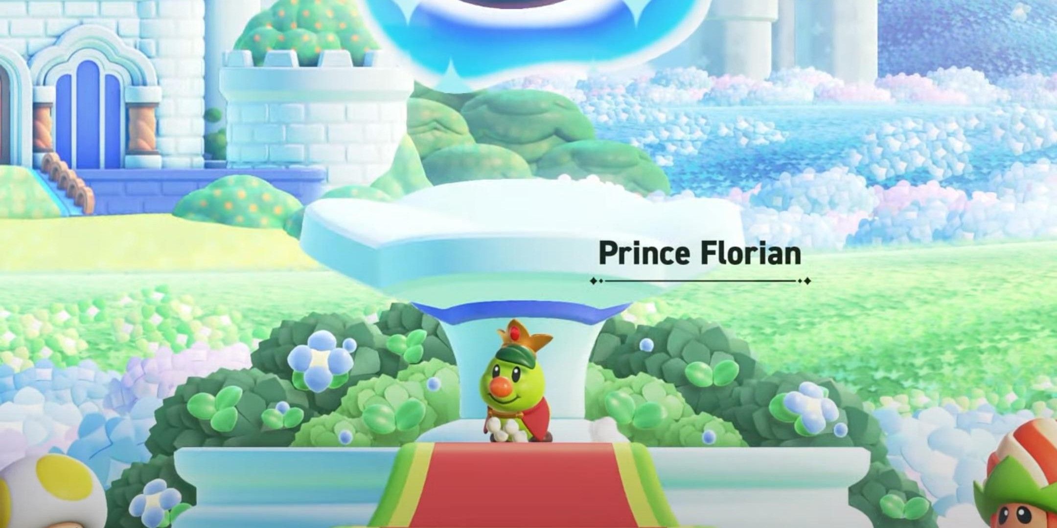 Super Mario Bros Wonder image showing Prince Florian.