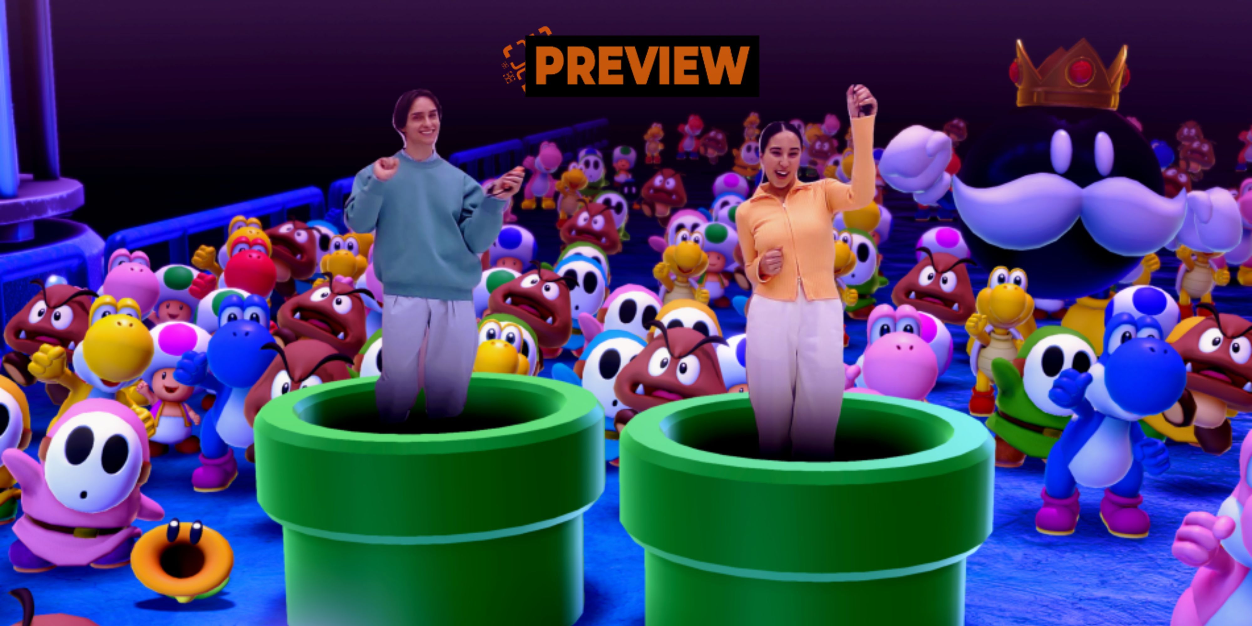 Super Mario Party Jamboree TV preview screen