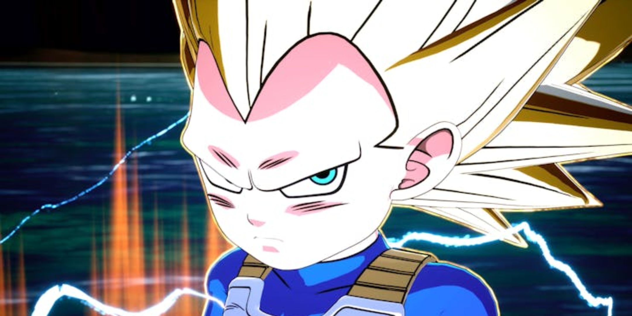 Super Saiyan 3 Vegeta in Dragon Ball: Sparking Zero.