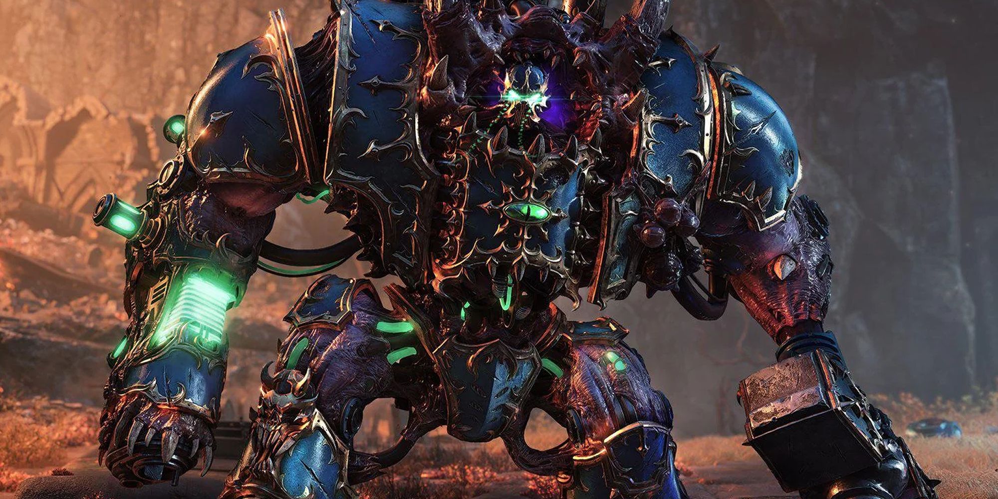 The Helbrute appears in Space Marine 2.