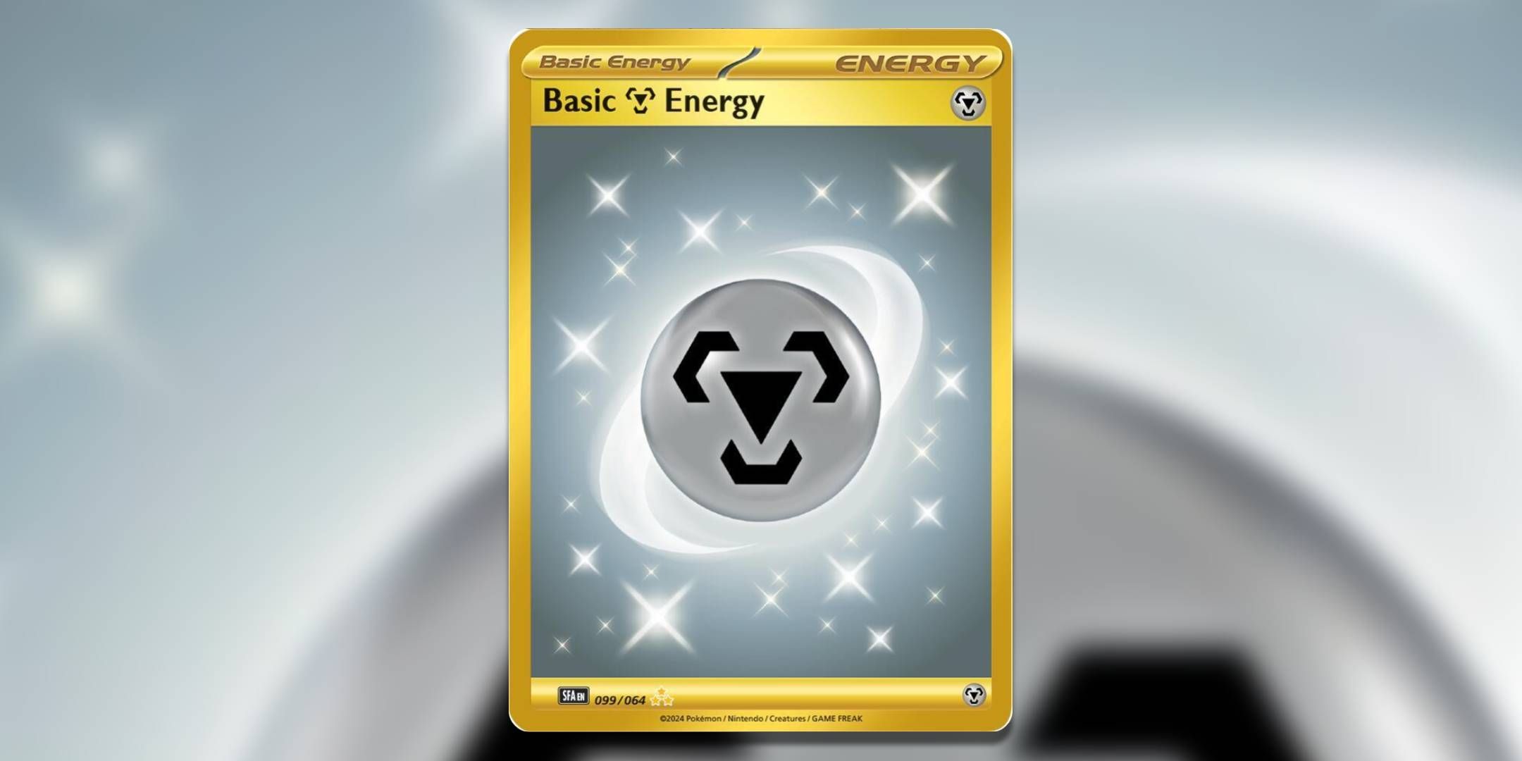 The Pokemon TCG card Basic Metal Energy by Pokemon.