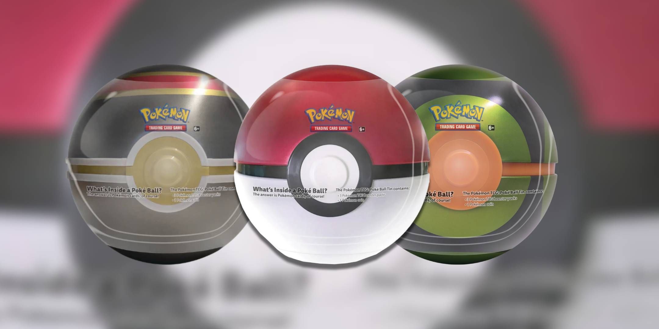 Three of the most valuable Pokemon TCG Poke Ball Tins.-1