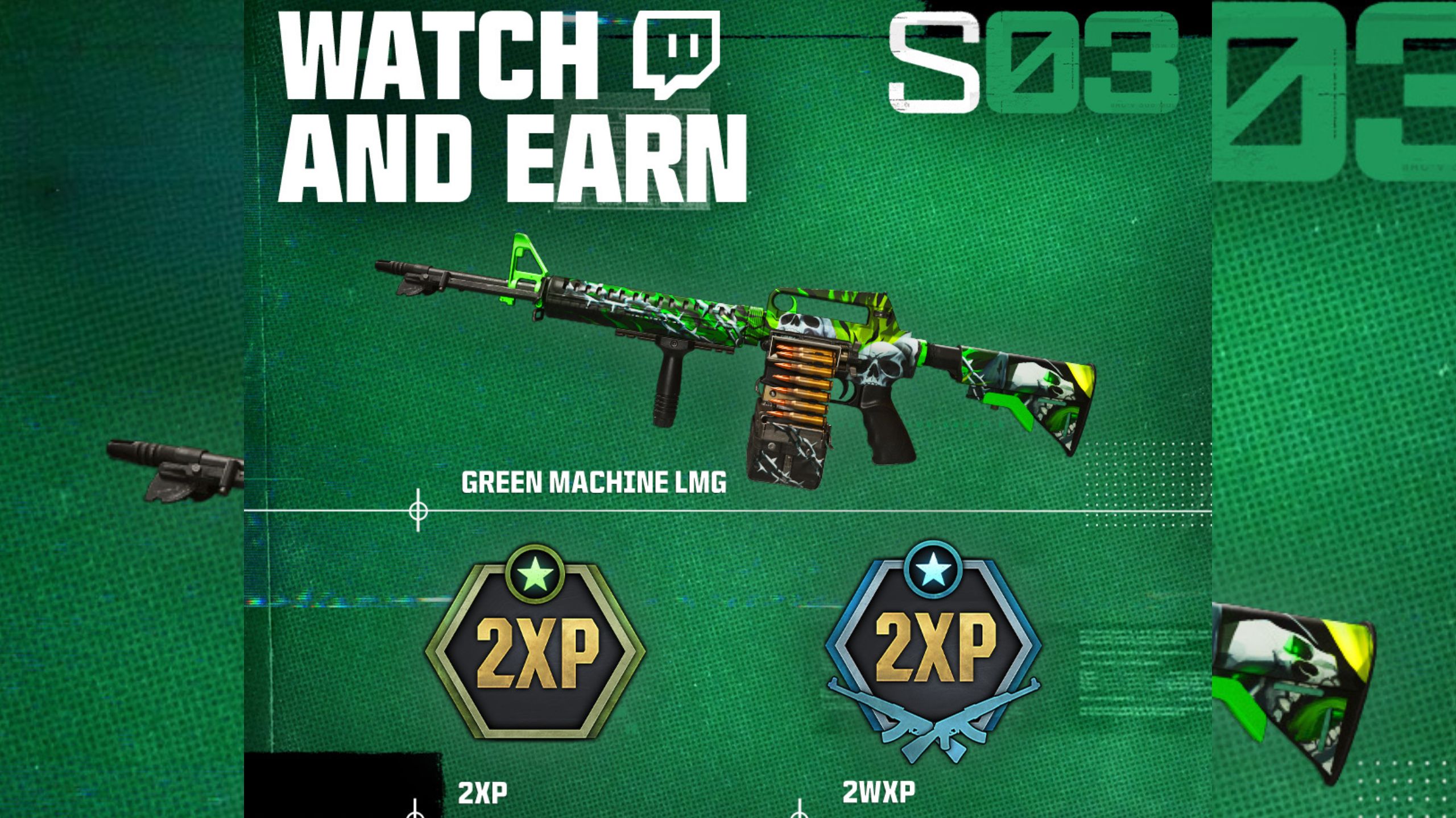 Twitch dropfor warzone season 3 - warzone
