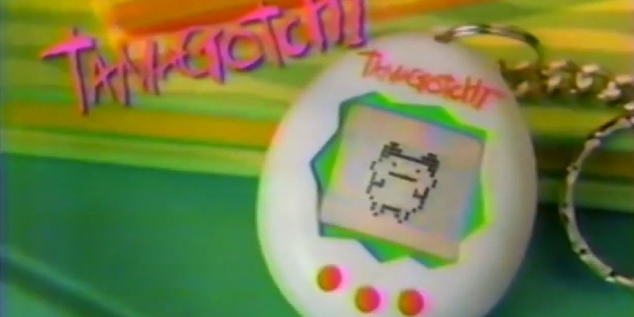 A Tamagotchi ad from the 90s.