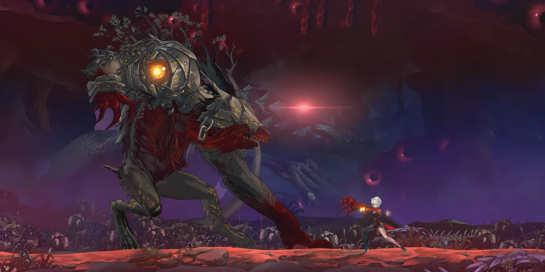 Awaken: Astral Blade - A monstrous encounter deep beneath a blood soaked earth.