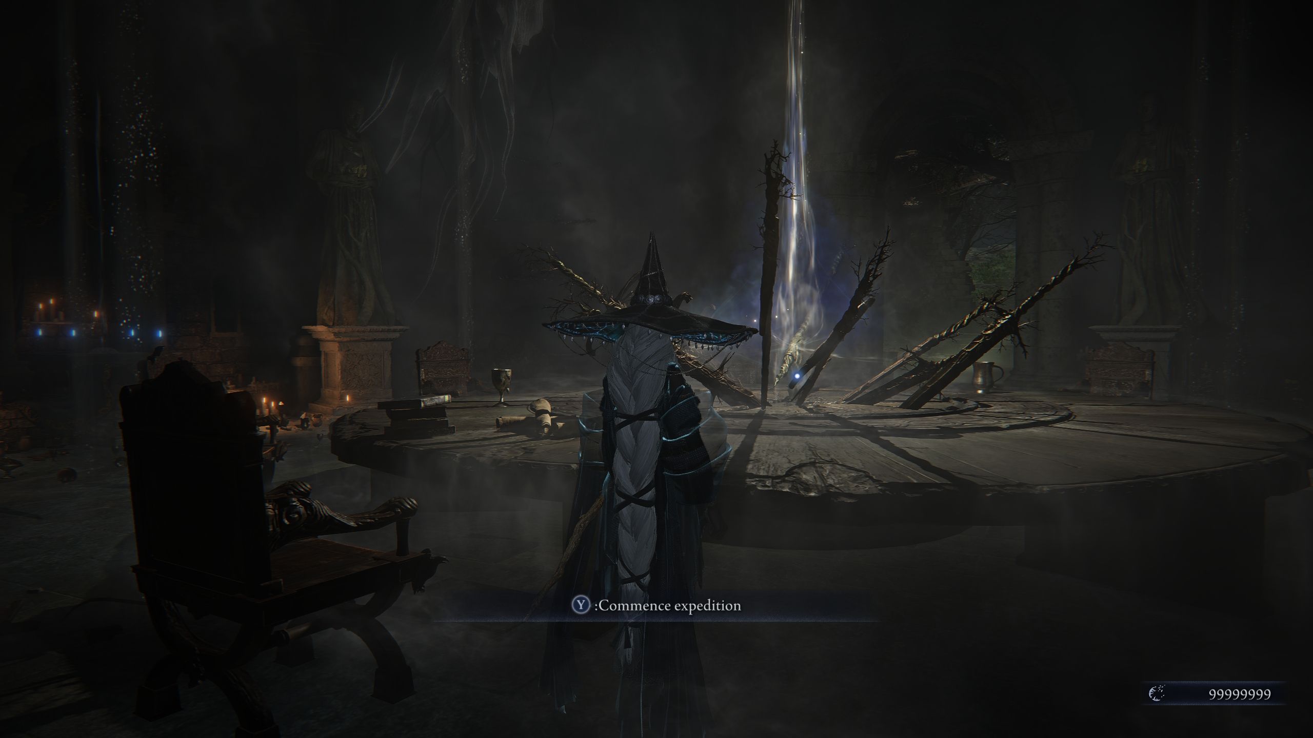 Character standing at the roundtable hold - Elden ring nightreign